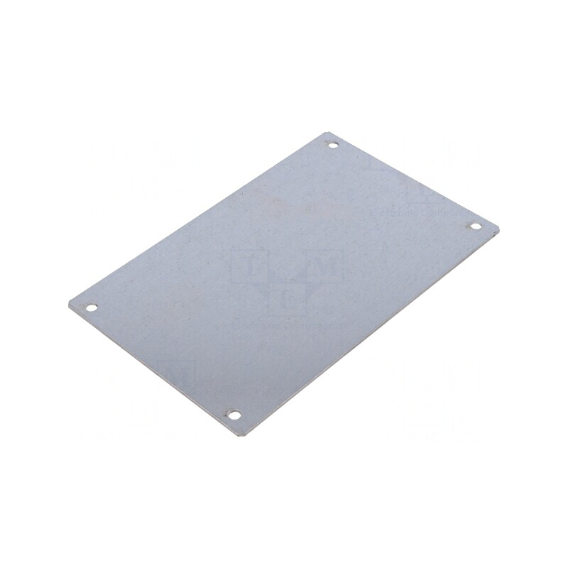 Placă de montare oțel zincată 174mm x 111mm | Electronic-mag.ro | Componente Electronice