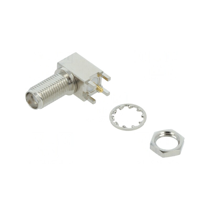 Conector SMA Jack Unghi Drept | Electronic-mag.ro | Componente Electronice