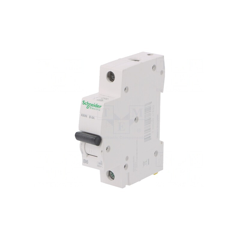Întrerupător de Supracurent 6A 1P 6kA 230/400V | Electronic-mag.ro | Componente Electronice