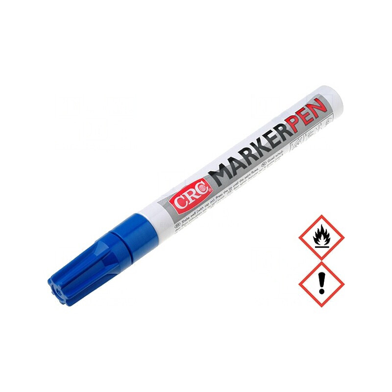 Marker Albastru cu Capăt Rotund | Electronic-mag.ro | Componente Electronice
