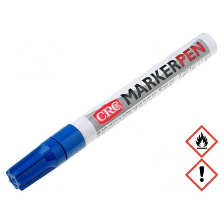 Marker Albastru cu Capăt Rotund | Electronic-mag.ro | Componente Electronice