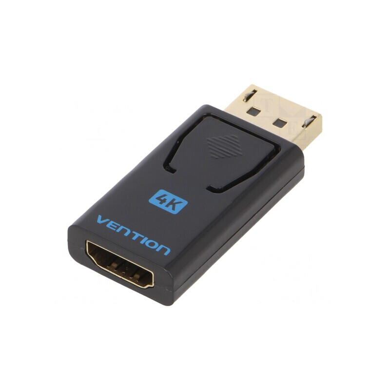 Adaptor DisplayPort la HDMI Negru | Electronic-mag.ro | Componente Electronice