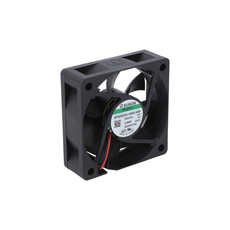 Ventilator axial DC 24V 60x60x20mm 32,26m3/h 28dBA | Electronic-mag.ro | Componente Electronice
