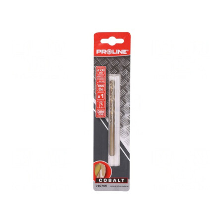 Burghiu Metal 7mm HSS-Co Cobalt Blister | Electronic-mag.ro | Componente Electronice