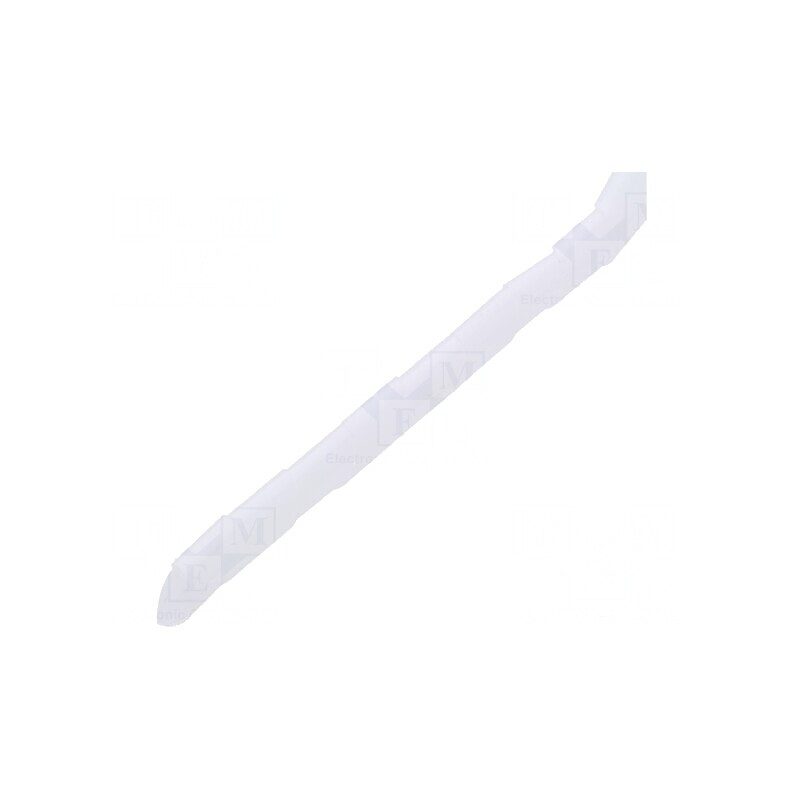 Înfășurare spirală albă transparentă 16mm 10m | Electronic-mag.ro | Componente Electronice