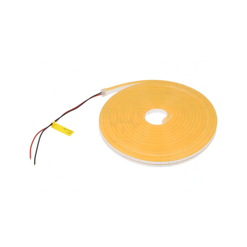 Bandă LED NEON aurie 24V IP65 8W/m | Electronic-mag.ro | Componente Electronice