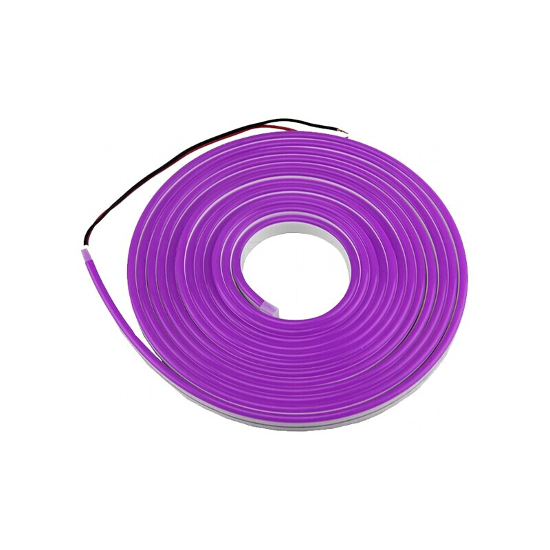 Bandă LED NEON Mov 24V IP65 8W/m | Electronic-mag.ro | Componente Electronice