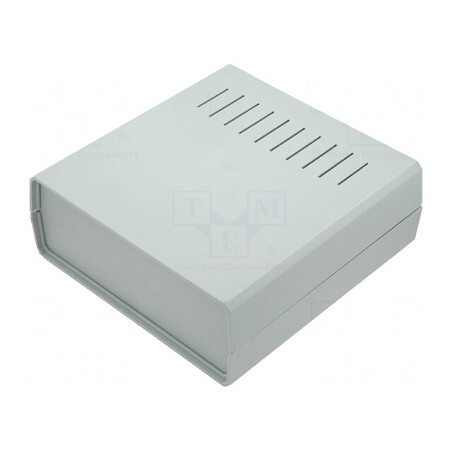 Carcasă cu Panou Ventilată din Polistiren 188x198x70mm | Electronic-mag.ro | Componente Electronice