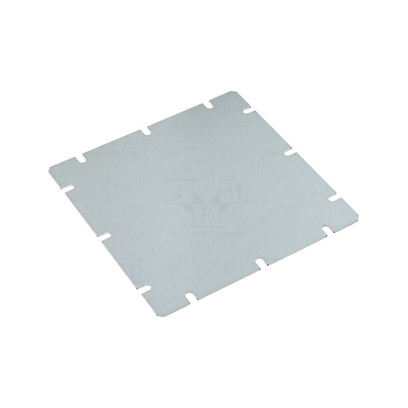 Placă de montare oțel 148x148x1.5mm MNX | Electronic-mag.ro | Componente Electronice