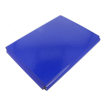 Mapă A4 Bleumarin cu Închidere Velcro | Electronic-mag.ro | Componente Electronice
