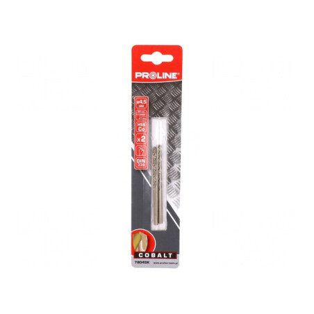 Burghiu Metal 4.5mm HSS-Co 2 Buc. | Electronic-mag.ro | Componente Electronice