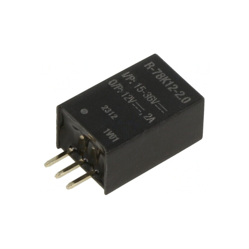 Convertor DC/DC 14-36V la 12V 2A SIP3 THT | Electronic-mag.ro | Componente Electronice Convertor DC/DC 14-36V la 12V 2A SIP3 THT | Electronic-mag.ro | Componente Electronice