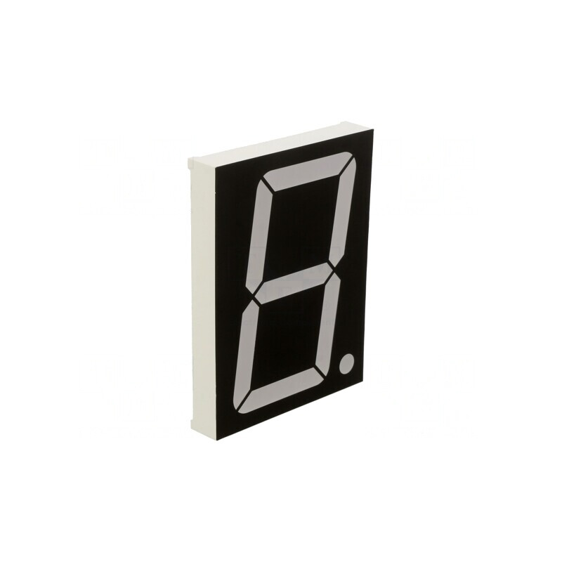 Afişaj LED 7 Segmente Verde 75.6mm | Electronic-mag.ro | Componente Electronice