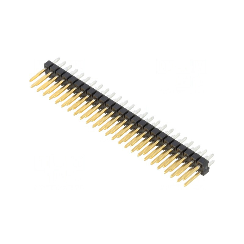 Conector C-Grid DR Vertical 6.75mm/2.90mm 50 Pini Aurit | Electronic-mag.ro | Componente Electronice