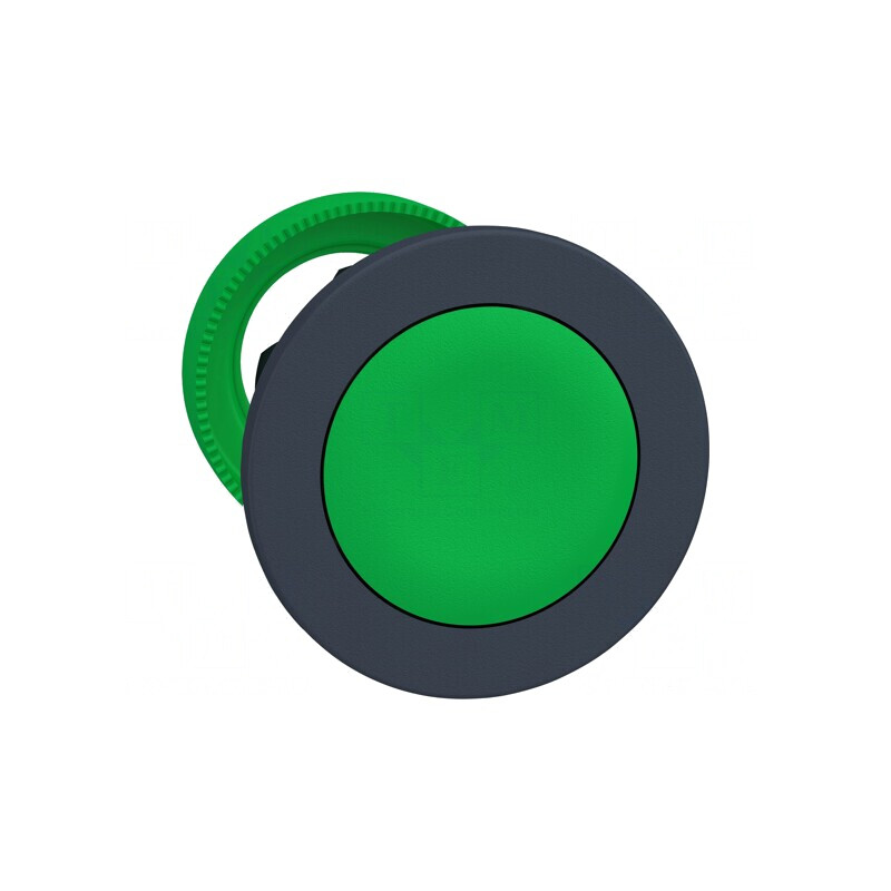 Comutator cu Acționare prin Apăsare Verde 30mm | Electronic-mag.ro | Componente Electronice