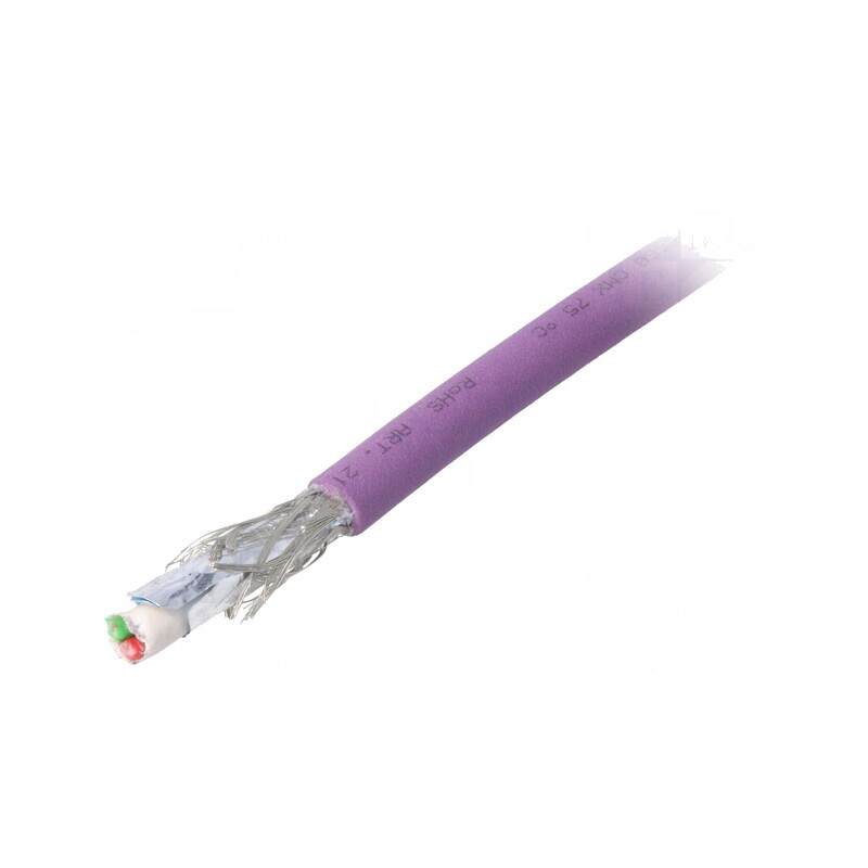 Cablu Automatizări PUR Violet 250V 1x2x0,64mm2 | Electronic-mag.ro | Componente Electronice