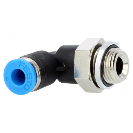 Racord Push-in 90° QS 4mm 6bar | Electronic-mag.ro | Componente Electronice