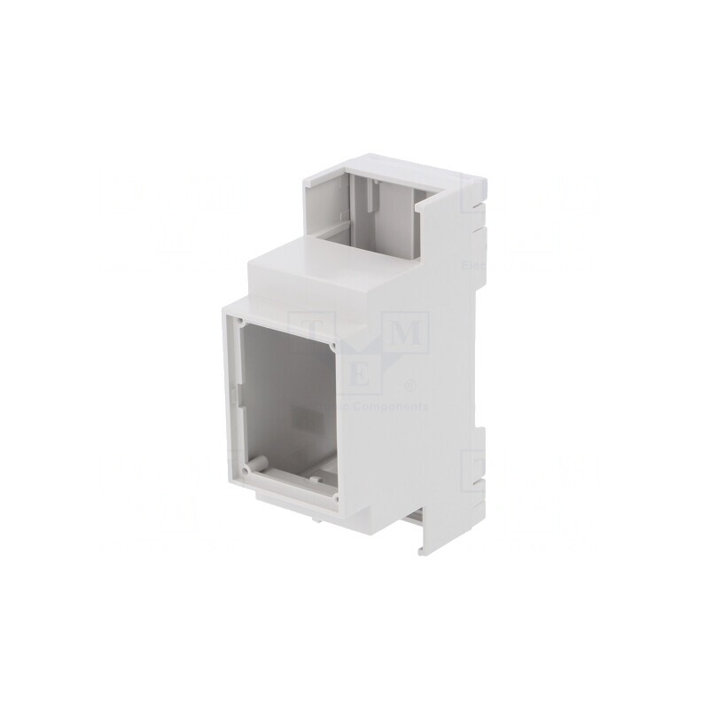 Carcasă pentru șină DIN 90x36.2x53mm gri | Electronic-mag.ro | Componente Electronice