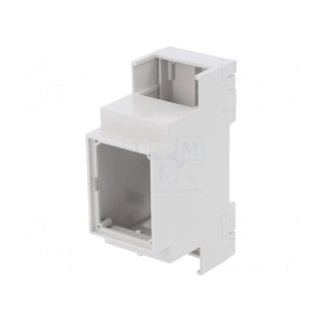 Carcasă pentru șină DIN 90x36.2x53mm gri | Electronic-mag.ro | Componente Electronice