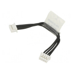 Conector Mufă Cablu-Placă Mamă x2 PicoBlade 4 PIN cu Cabluri | Electronic-mag.ro | Componente Electronice