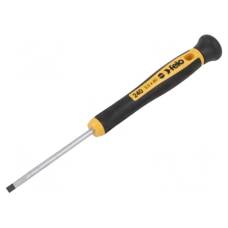 Şurubelniţă Plată Precizie 3,5x0,6mm 60mm | Electronic-mag.ro | Componente Electronice