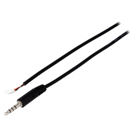 Cablu Audio Stereo Jack 3.5mm Tată 2m | Electronic-mag.ro | Componente Electronice
