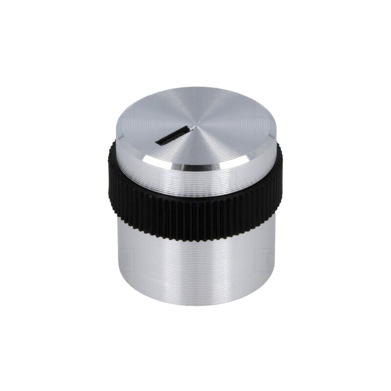 Buton Rotativ Aluminiu Plastic 4mm | Electronic-mag.ro | Componente Electronice