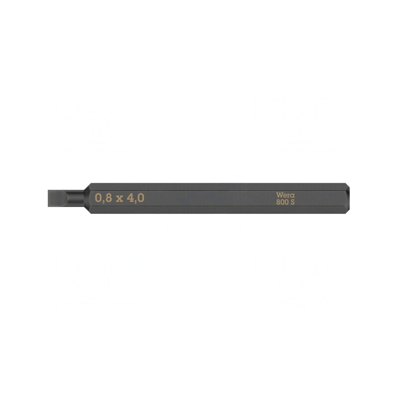 Capăt șurubelniță plată 4,0x0,8mm 70mm | Electronic-mag.ro | Componente Electronice
