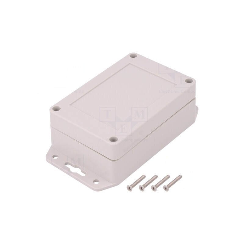 Carcasă Universală ABS Gri 70x105x40mm cu Garnitură | Electronic-mag.ro | Componente Electronice