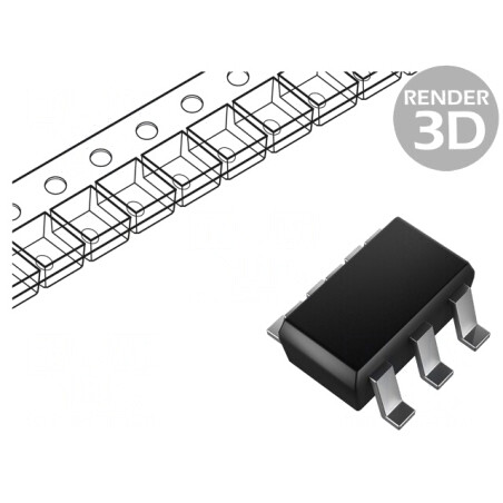 Convertor A/D 1 Canal 16bit 184sps 2,7-5,5V SOT23-6 | Electronic-mag.ro | Componente Electronice