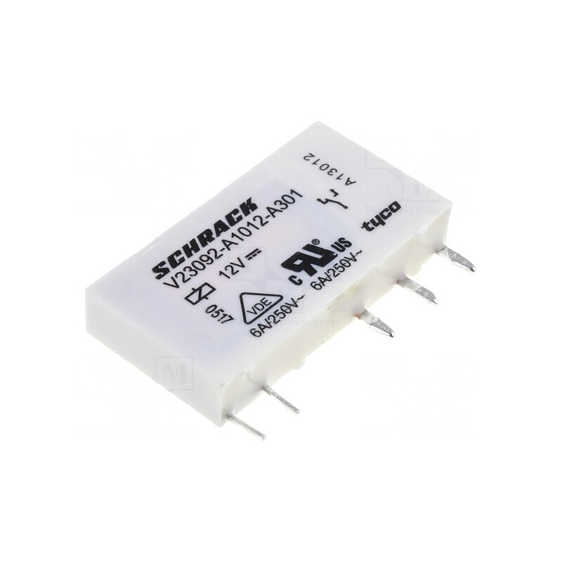 Releu Electromagnetic 12VDC 6A SPDT | Electronic-mag.ro | Componente Electronice