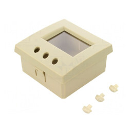 Carcasă panou ABS 72x72x36mm | Electronic-mag.ro | Componente Electronice