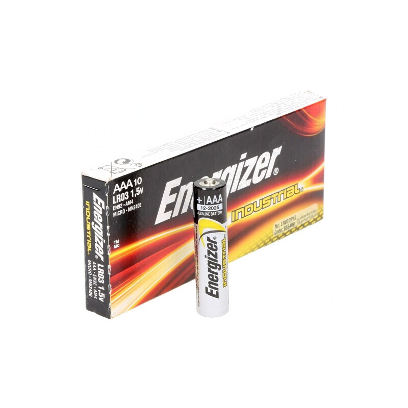 Baterie Alcalină AAA 1,5V Nereîncărcabilă 10 Buc. | Electronic-mag.ro | Componente Electronice