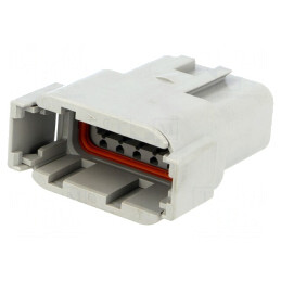Conector DTM Tată Mufă Gri IP68 12-Pin | Electronic-mag.ro | Componente Electronice