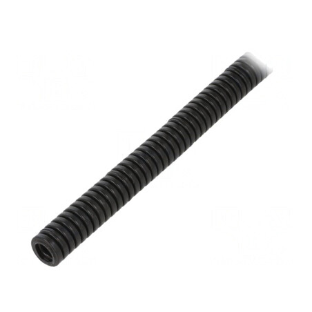 Tub de Protecție Poliamidă 6 Negru 7mm 50m | Electronic-mag.ro | Componente Electronice
