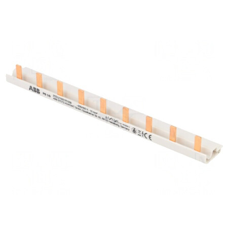 Bară Colectoare 10mm2 1P 690V 63A 9 Moduli | Electronic-mag.ro | Componente Electronice