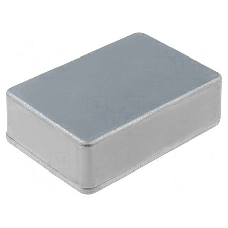 Carcasă Universală Aluminiu Naturală 55x80x25mm | Electronic-mag.ro | Componente Electronice