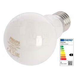 Lampă LED E27 7W 4000K Alb Neutru | Electronic-mag.ro | Componente Electronice