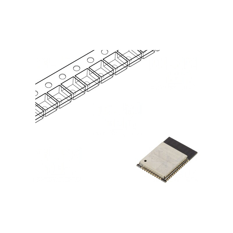 Modul IoT Bluetooth Low Energy WiFi SMD 18x25.5x3.1mm | Electronic-mag.ro | Componente Electronice
