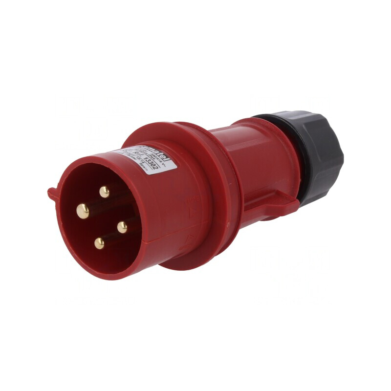 Conector Alimentare Trifazat 32A 380/415V Mufă Tată | Electronic-mag.ro | Componente Electronice