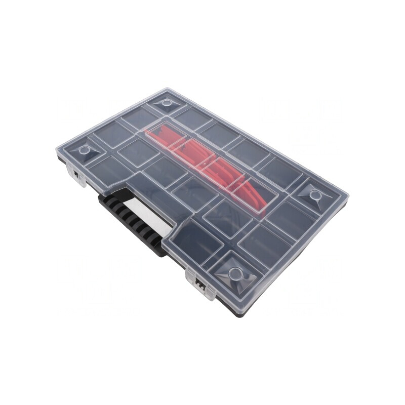 Container cu Partiții Polipropilenă 290x195x35mm | Electronic-mag.ro | Componente Electronice