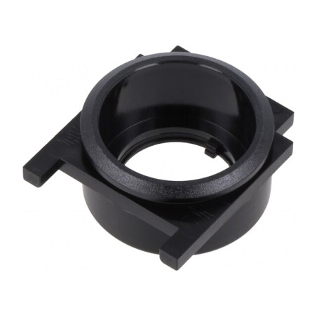 Suport buton 22mm frontal Ø25mm | Electronic-mag.ro | Componente Electronice