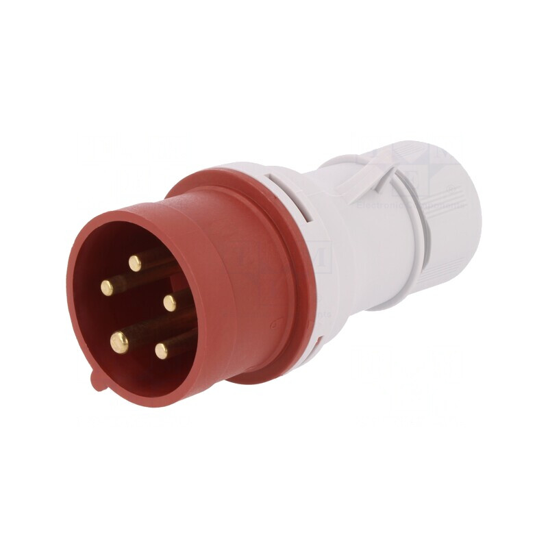 Conector AC Trifazat 16A 400VAC IP44 | Electronic-mag.ro | Componente Electronice