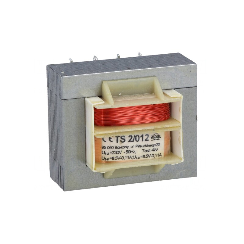 Transformator de alimentare 2VA 230V 8,5V 110mA | Electronic-mag.ro | Componente Electronice