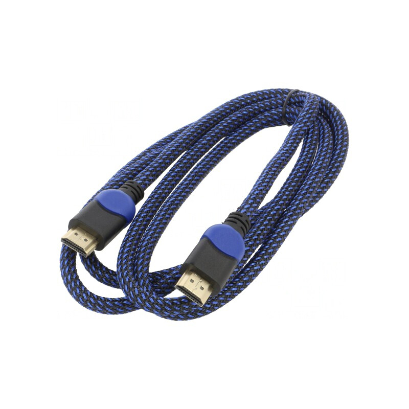 Cablu HDMI 2.0 Textil 1.8m | Electronic-mag.ro | Componente Electronice