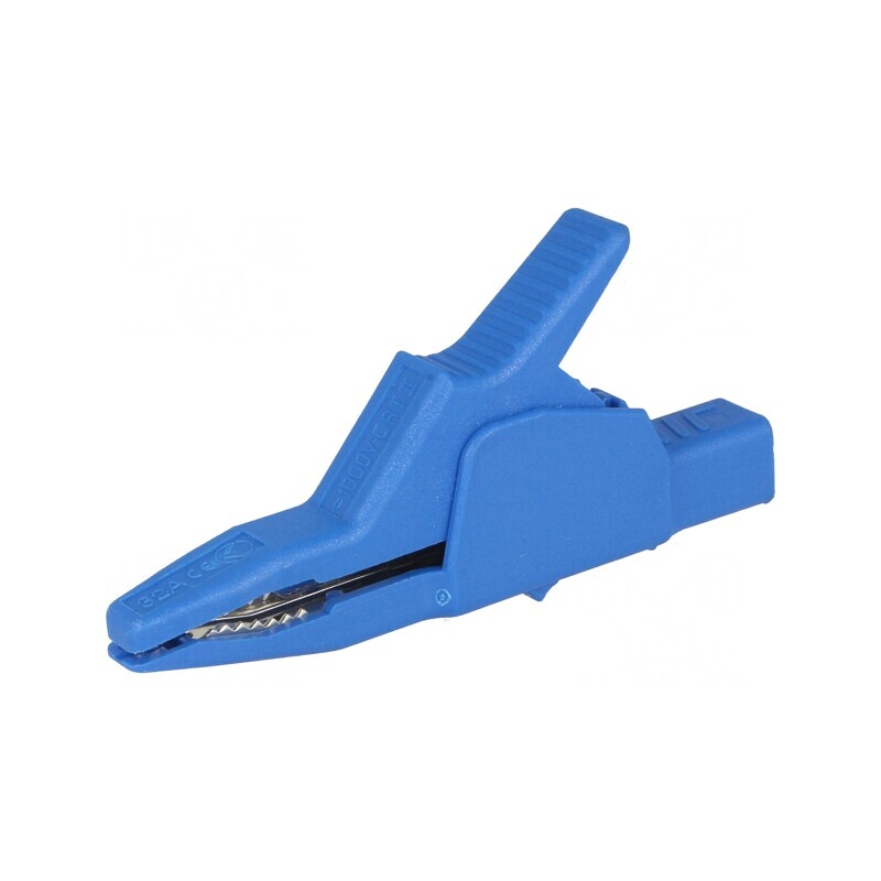 Bornă crocodil albastră 34A 30mm | Electronic-mag.ro | Componente Electronice Bornă crocodil albastră 34A 30mm | Electronic-mag.ro | Componente Electronice