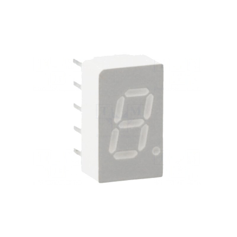 Afișaj LED 7 Segmente 7.62mm Roșu | Electronic-mag.ro | Componente Electronice Afișaj LED 7 Segmente 7.62mm Roșu | Electronic-mag.ro | Componente Electronice