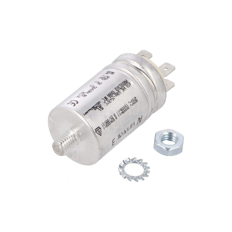 Condensator pentru motoare 3uF 470V Ø30x48mm | Electronic-mag.ro | Componente Electronice Condensator pentru motoare 3uF 470V Ø30x48mm | Electronic-mag.ro | Componente Electronice