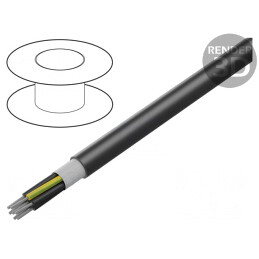 Cablu de control ÖLFLEX® ROBUST FD 4G0,5mm2 Negru | Electronic-mag.ro | Componente Electronice
