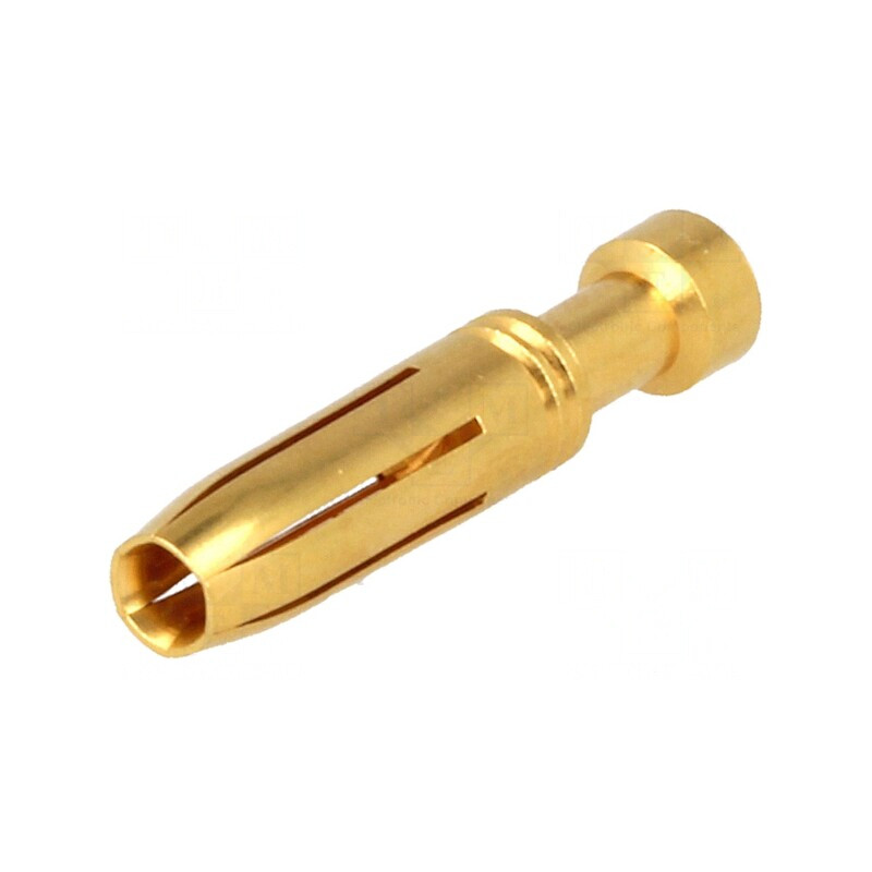 Pin Mamă Crimpat Cupru Aurit 1,5mm2 16AWG Han E HMC | Electronic-mag.ro | Componente Electronice